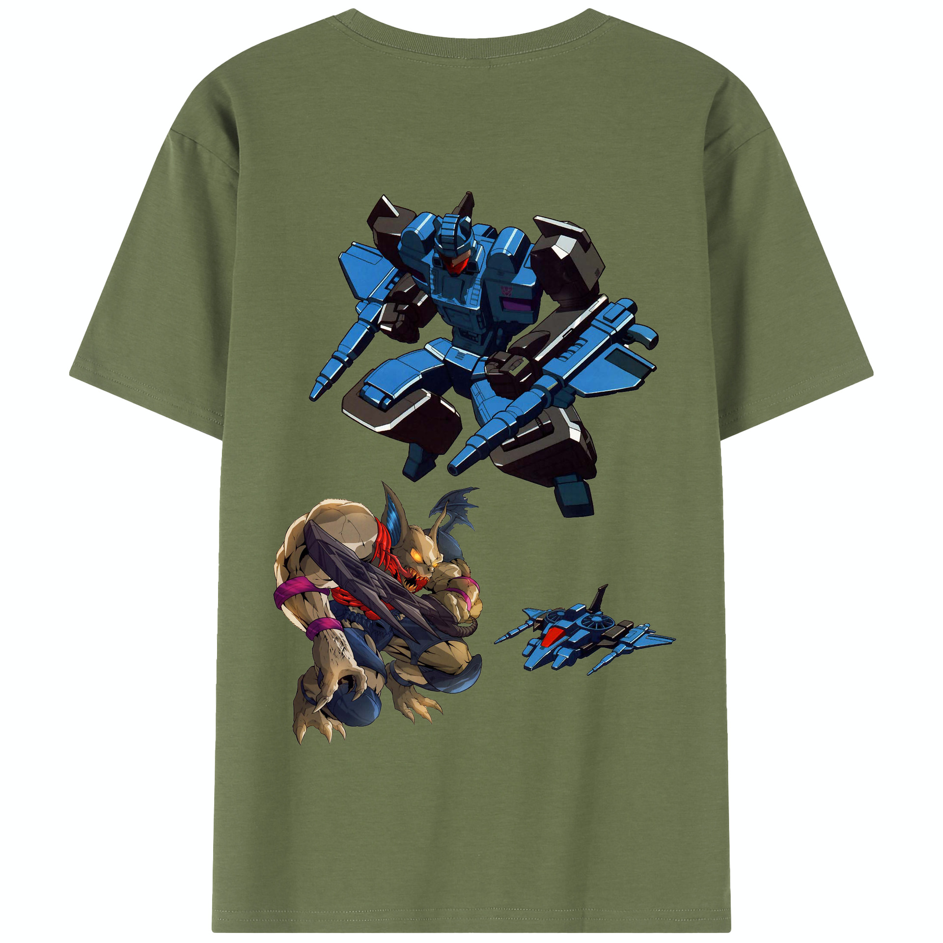 （画像用）  綿100％半袖Tシャツ（背面プリント）